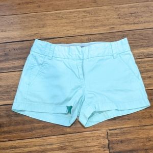 *3/$30 sale* JCrew Chino shorts mint green